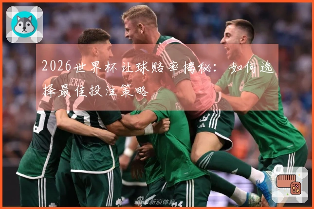 2026世界杯让球赔率揭秘：如何选择最佳投注策略